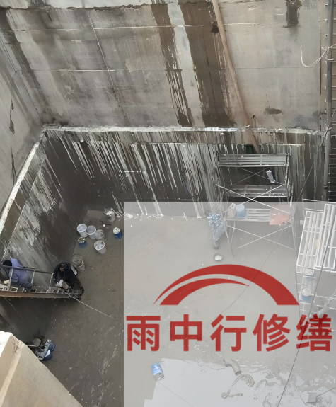 临汾中国五矿某大型污水处理厂堵漏案例